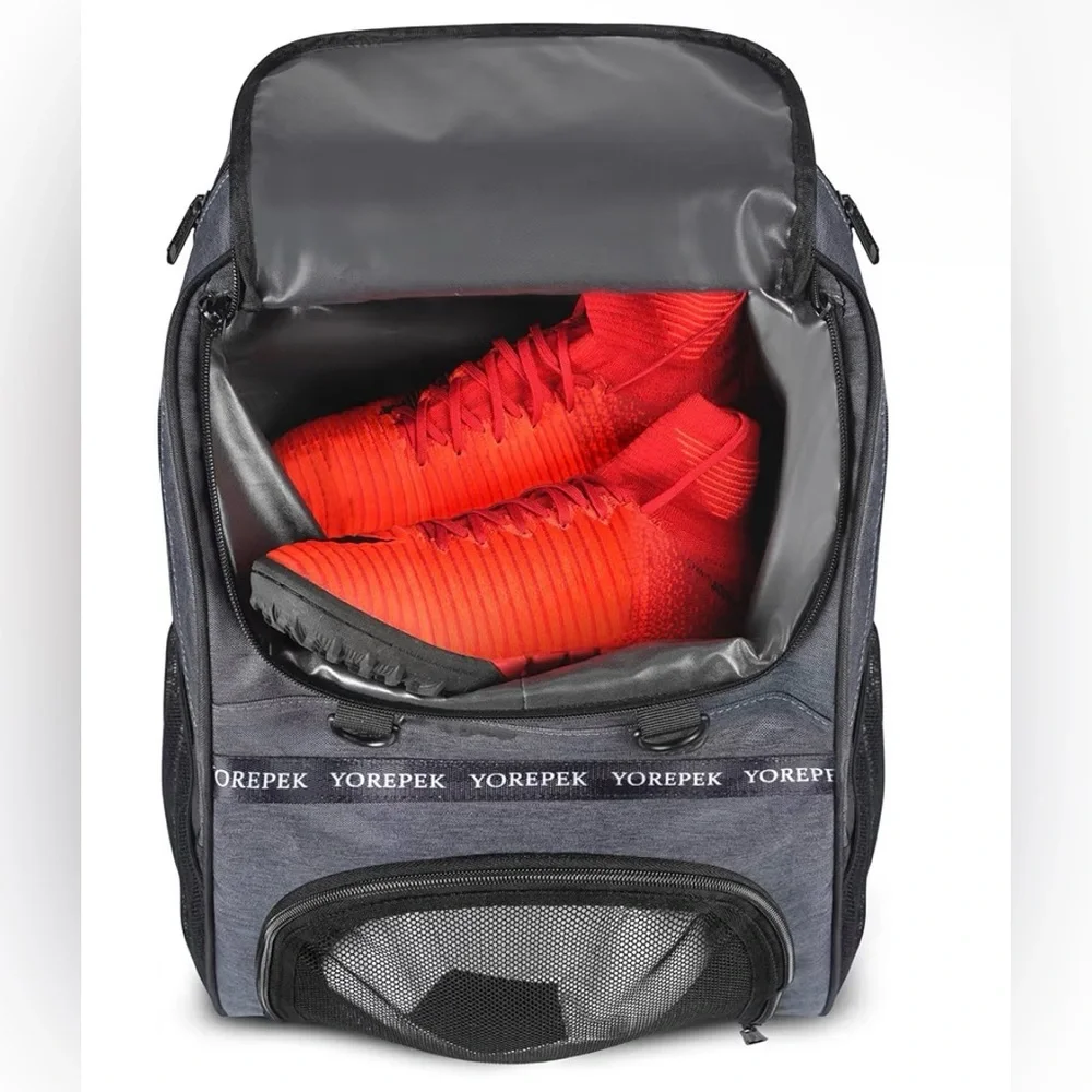 Gray Sports Backpack